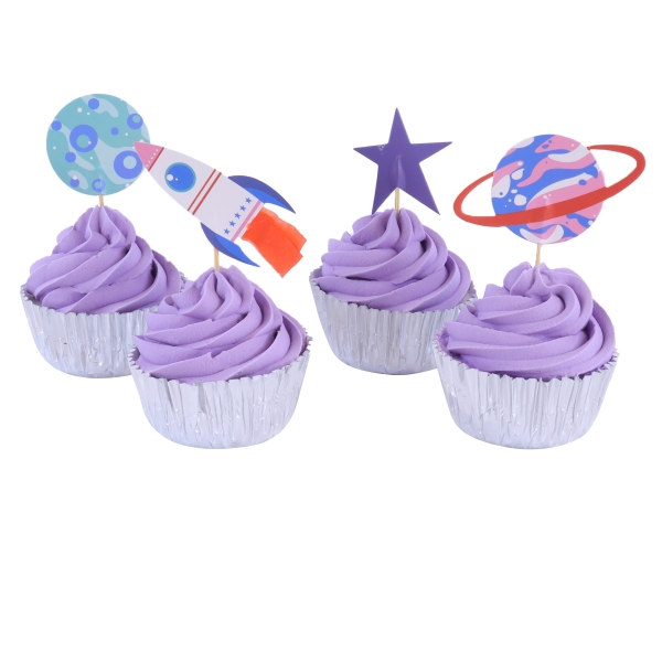 Cupcake Set - Weltraum